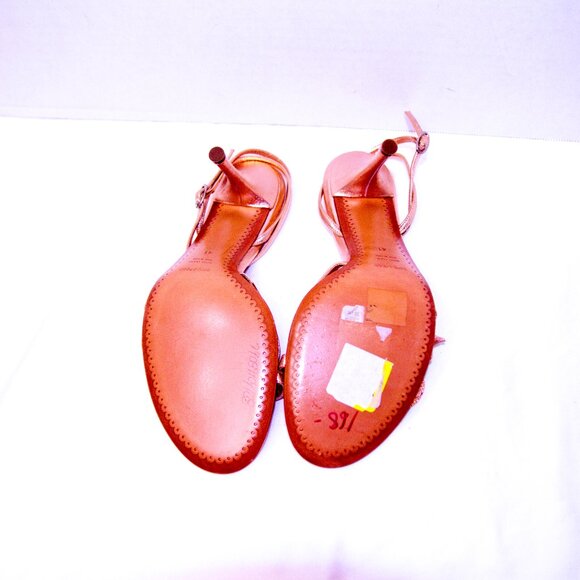 Fairycore fae cottagecore coquette soft girl feminine rose gold heels size 41 - Picture 4 of 12